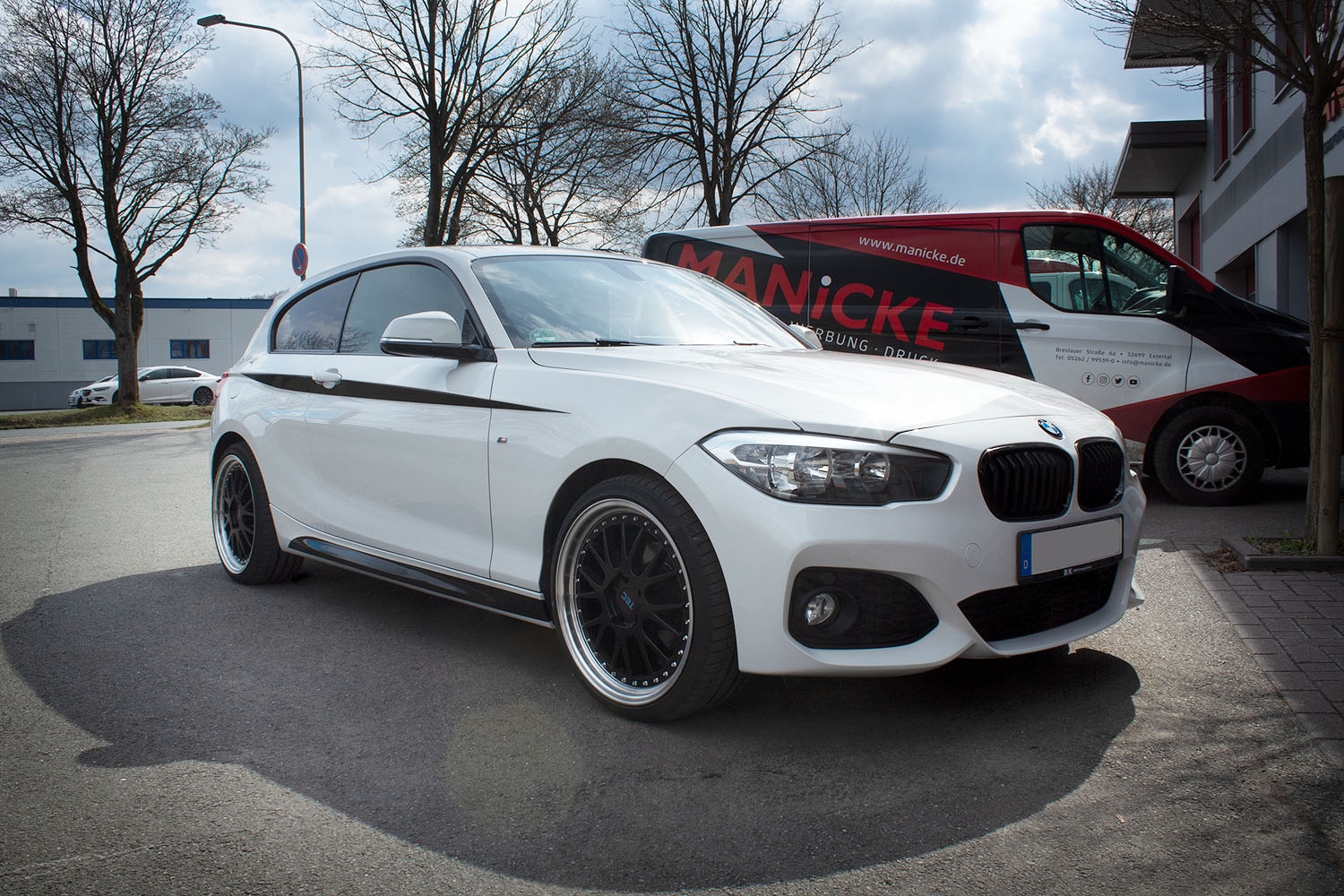BMW 1er – Dekorstreifen